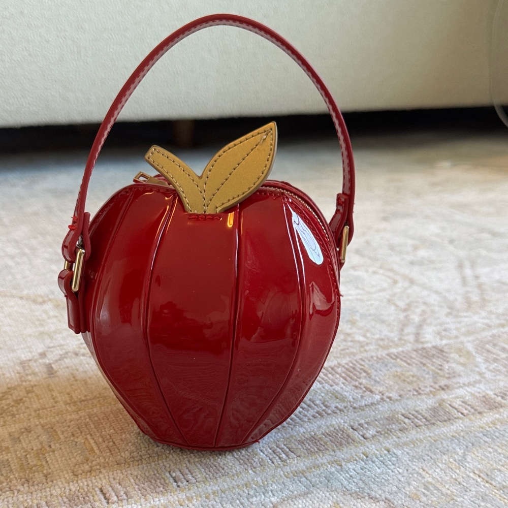 Janie and Jack Red Apple Bag